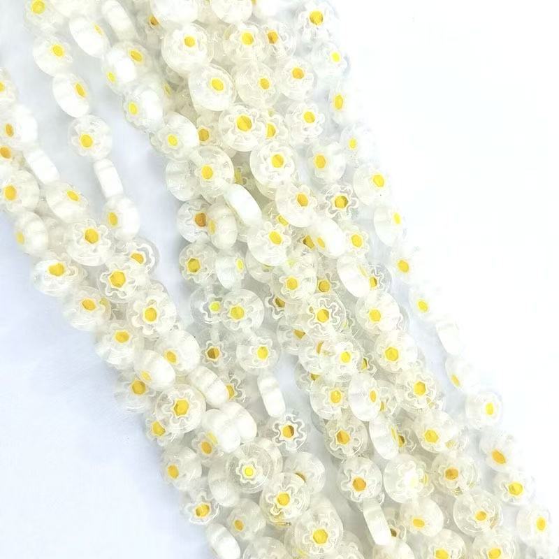 7:White yellow heart