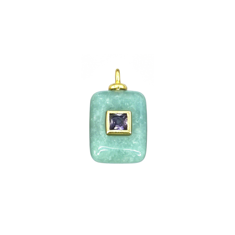 1:Square amazonite