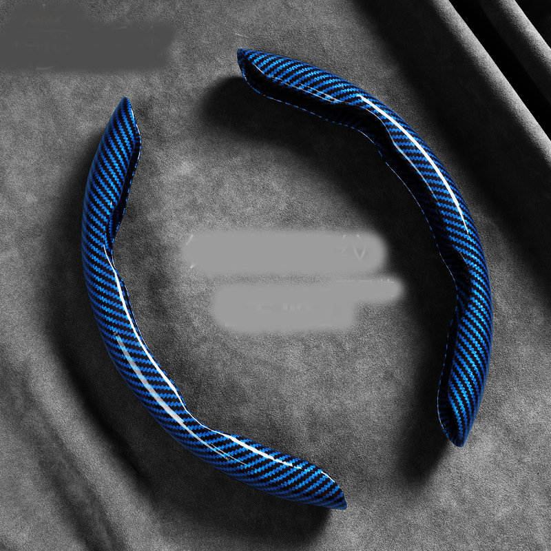 Laser carbon fiber blue, pair