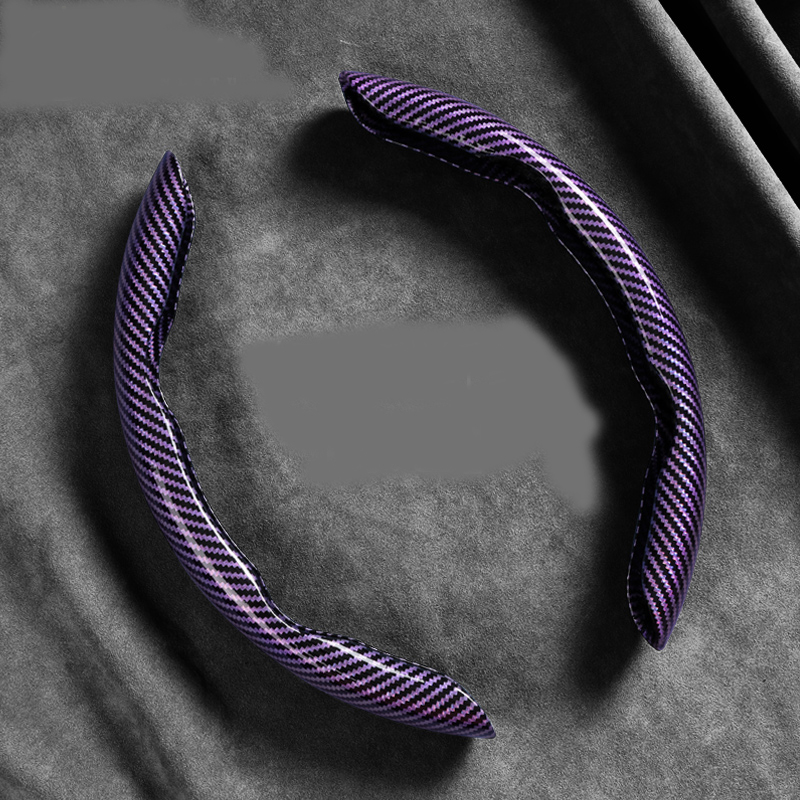 Laser carbon fiber purple - 1 pair