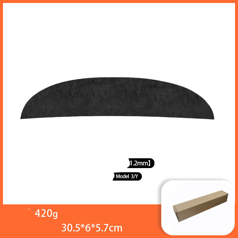 Model 3 suede instrument panel light-proof pad [1 pack]