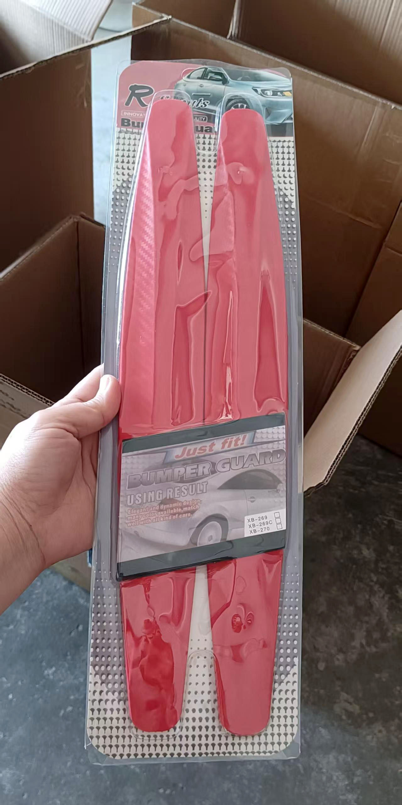 2-pack of red blister packs