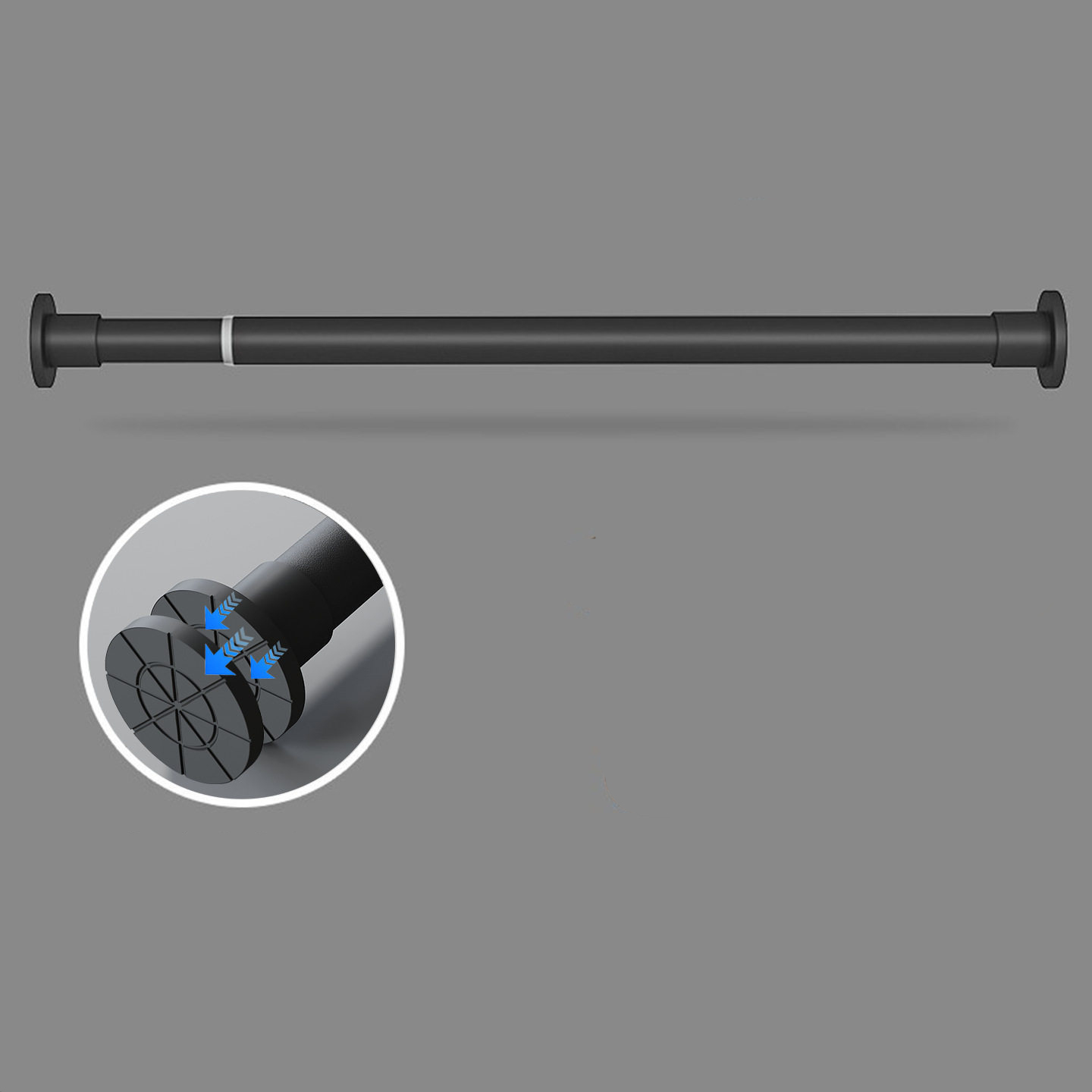 Black [rod diameter 25mm]