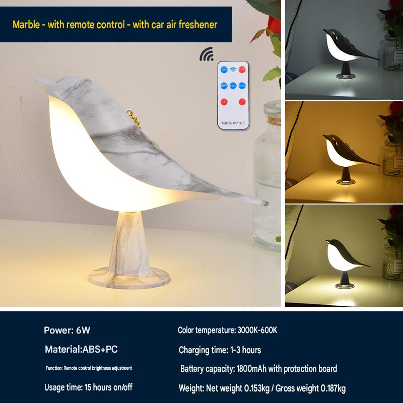 Magpie marble-with light source