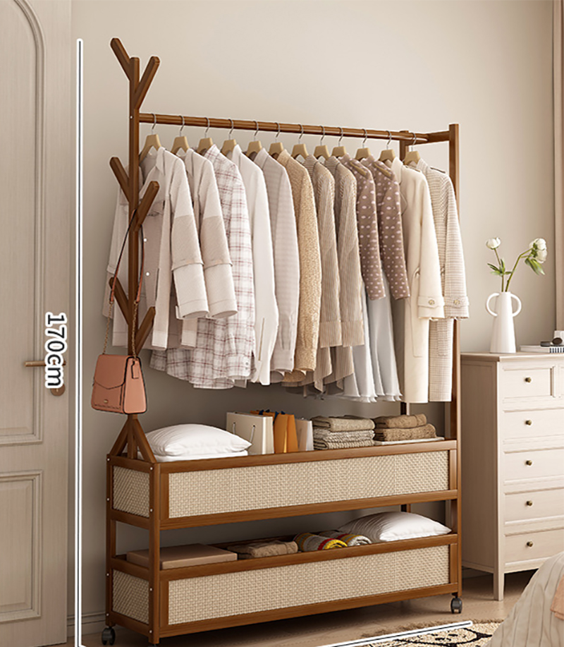 100x28x170cm Thickened and bold 100cm rattan double-layer storage