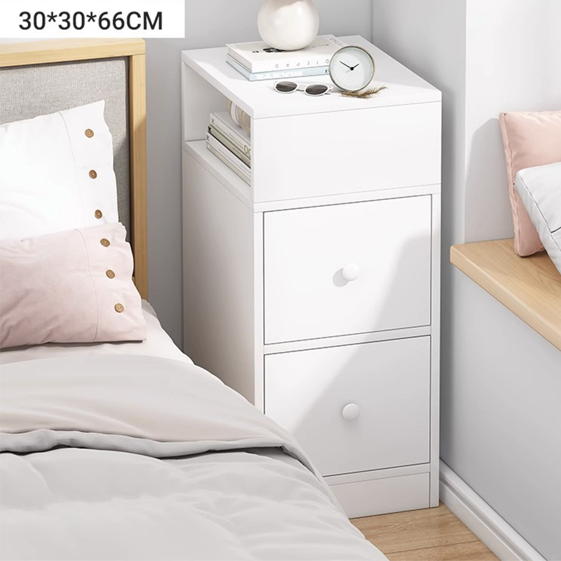 Double drawer 30cm warm White (semi-open storage can be installed around)