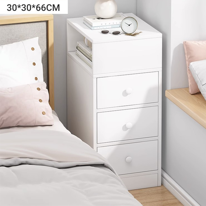 Three drawer 30cm warm White (semi-open storage can be installed around)