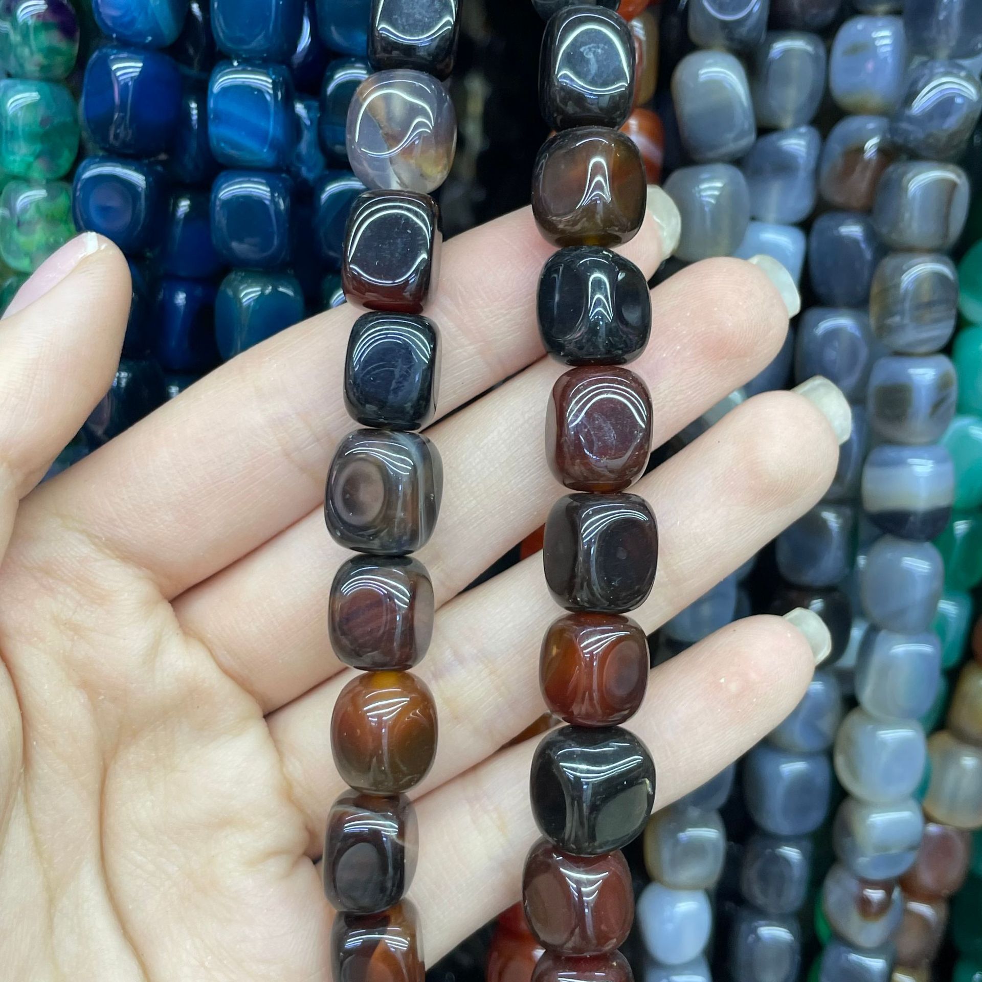 8:Coffee agate color
