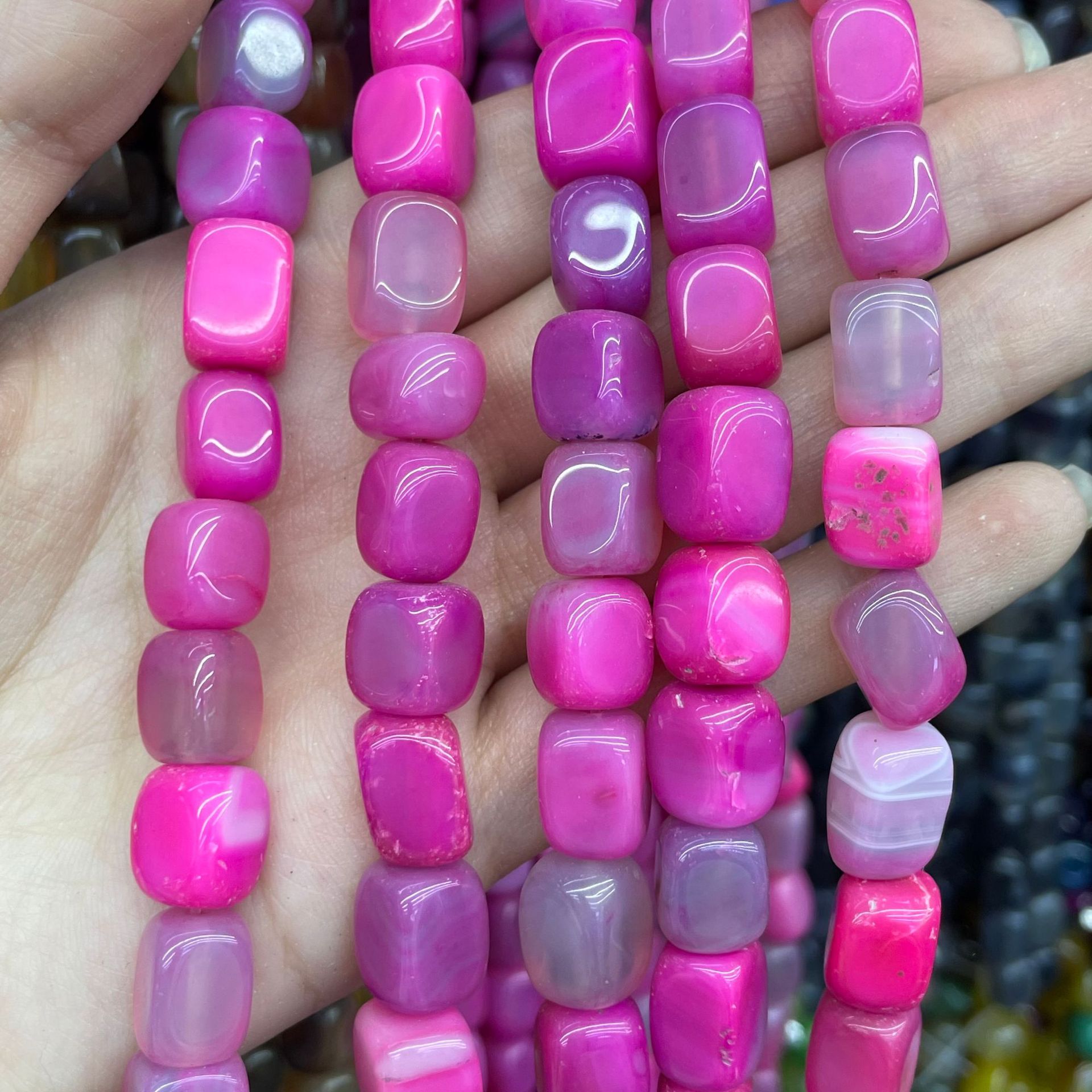 12:Pink jade color