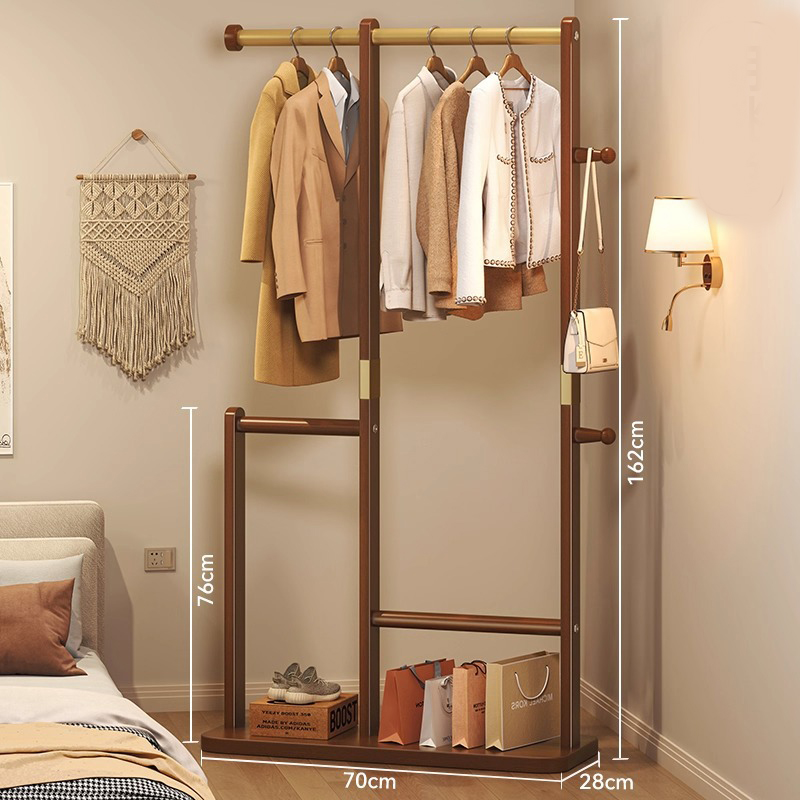 bold creative three-layer model 70cm-walnut color