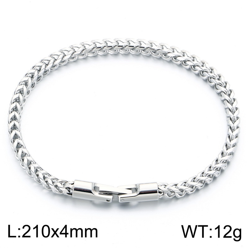 1:Steel color bracelet kb214403-kfc