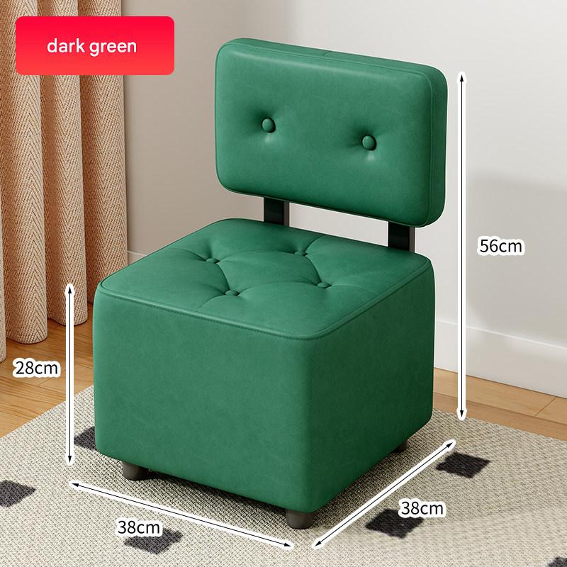 Backrest model - dark green [high resilience sponge   wear-resistant and scratch-resistant cat scratching leather]