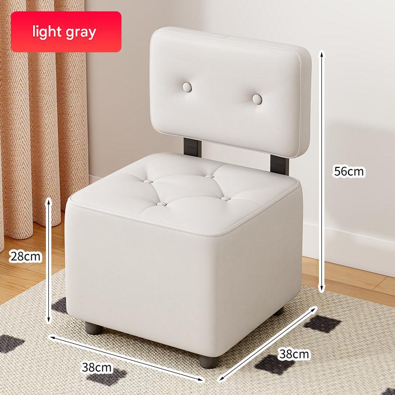 Backrest model - light gray [high resilience sponge   wear-resistant and scratch-resistant cat scratching leather]