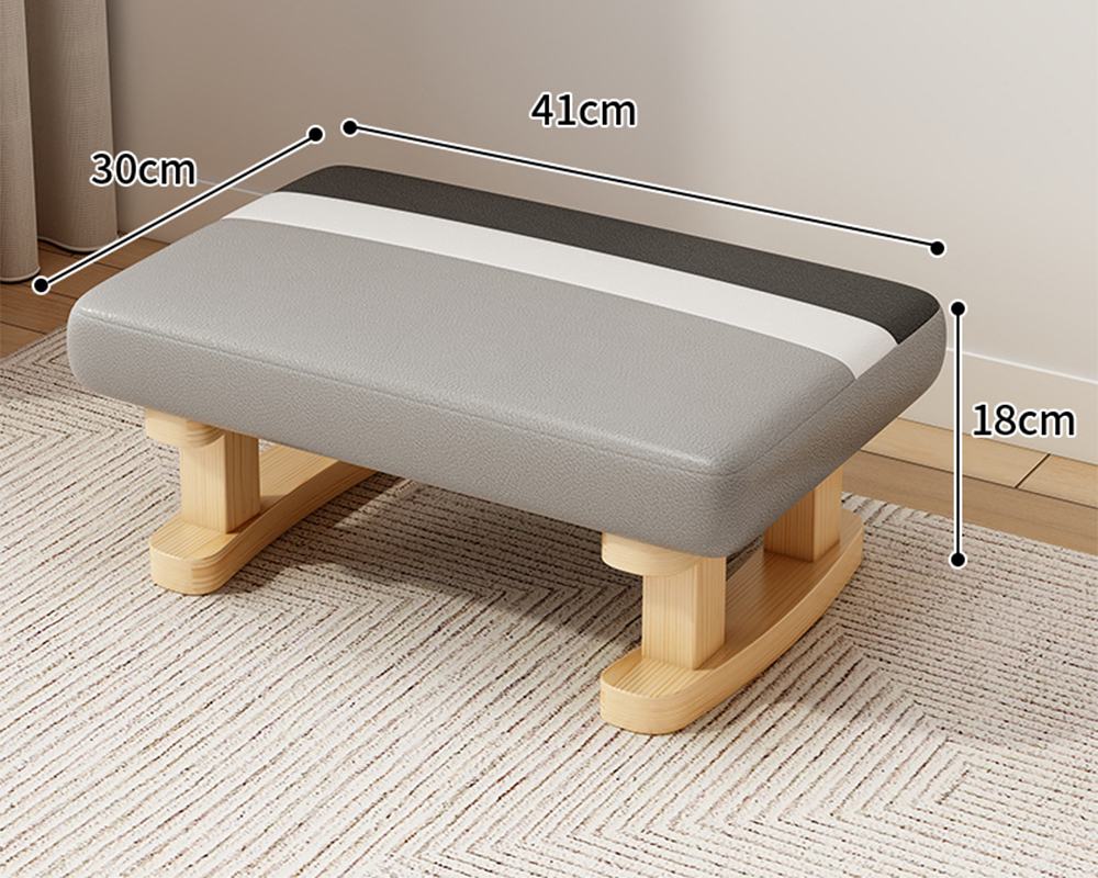 Log stool legs [gray color matching] technical cloth   high resilience sponge