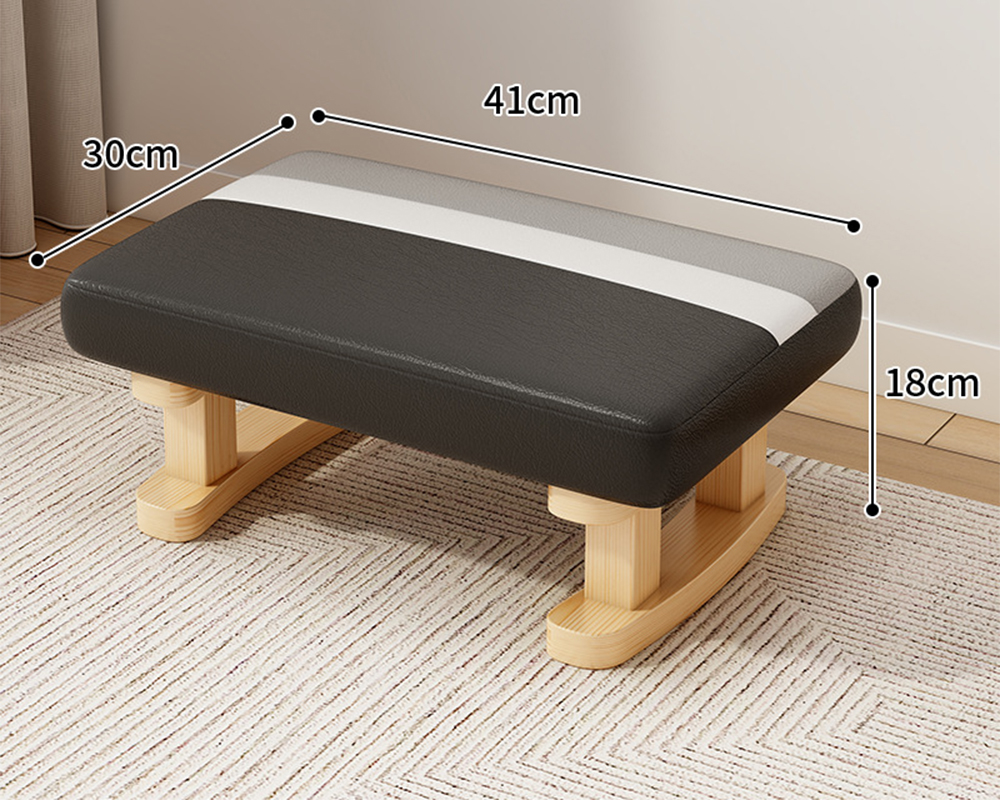 Log stool legs [black color matching] technical cloth   high resilience sponge