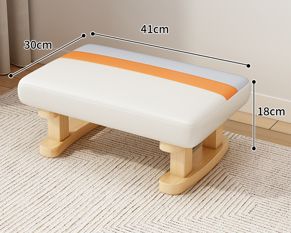 Log stool legs [off-white color matching] technical cloth   high resilience sponge