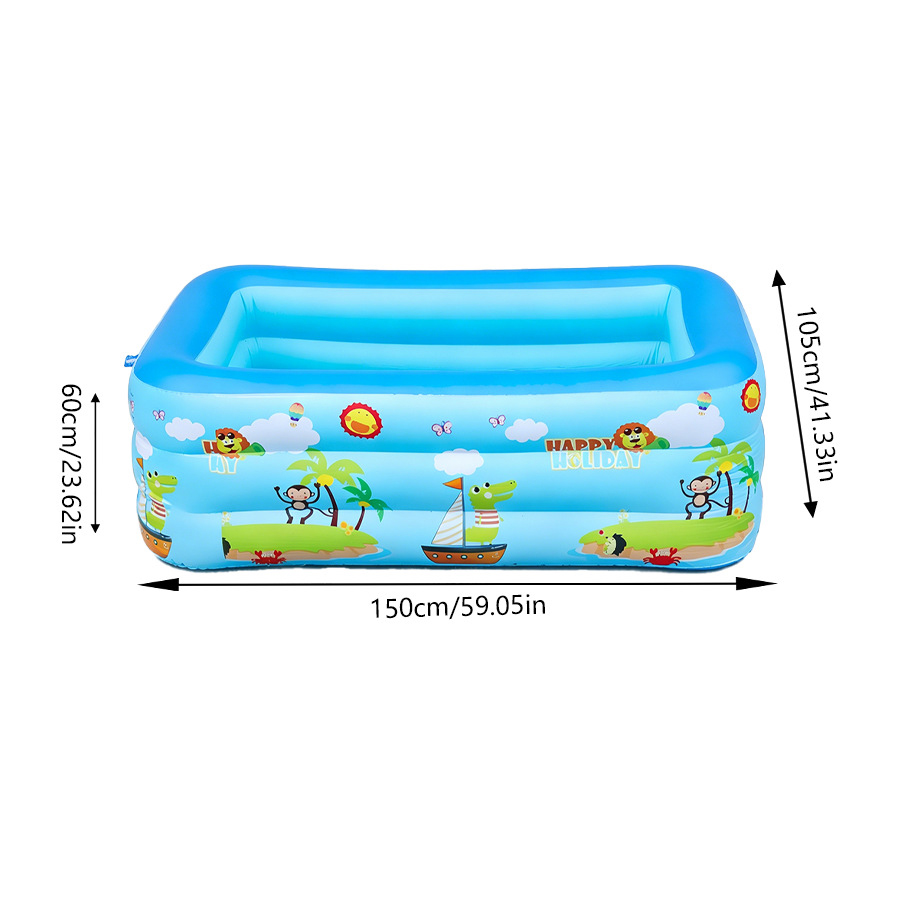 1.5m 3 layers printed bubble bottom