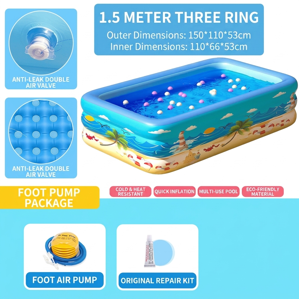 [1.5 m three layers] printed thickened bubble bottom