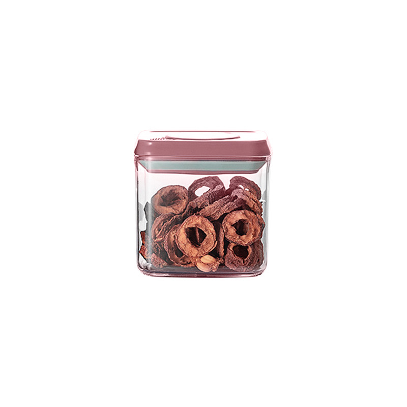 AS material rectangular lock pink 320ml