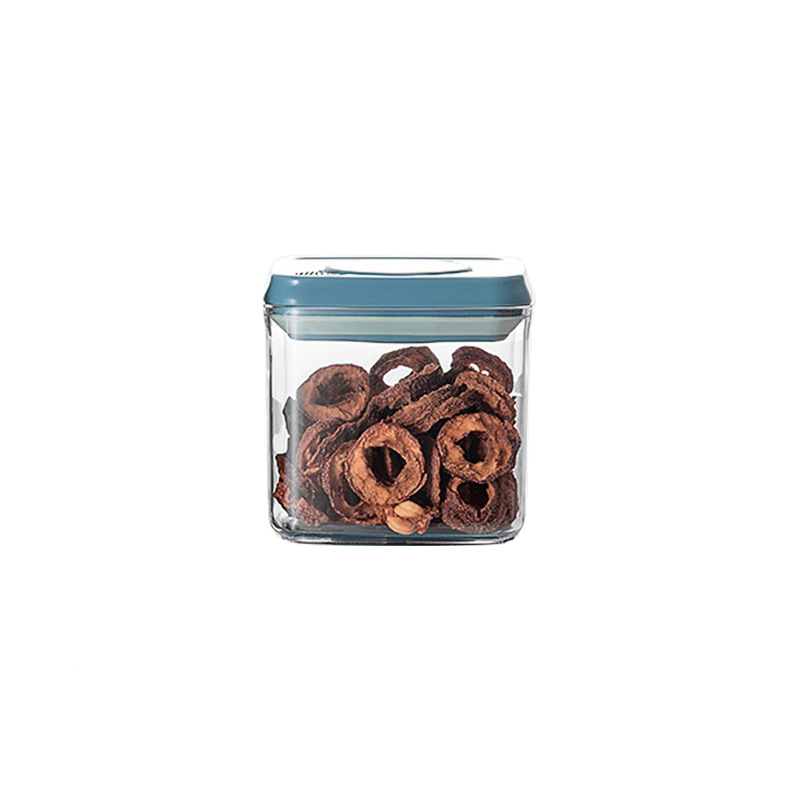 AS material rectangular lock blue 320ml