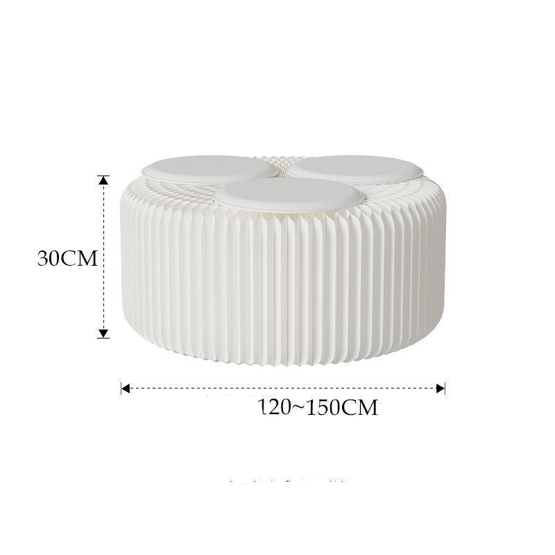 30cm tall, white