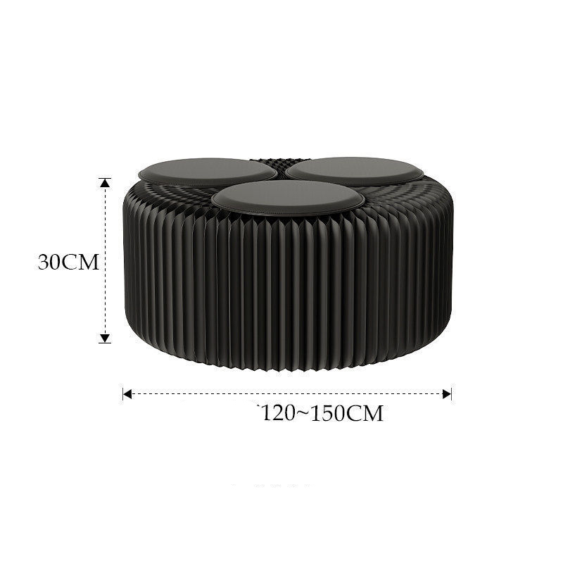 30cm tall black