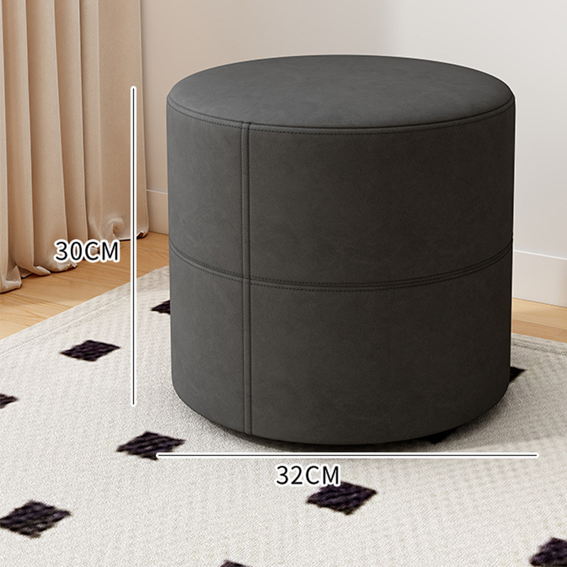 Black 30 high [minimalist cat scratching stool   solid wood frame]