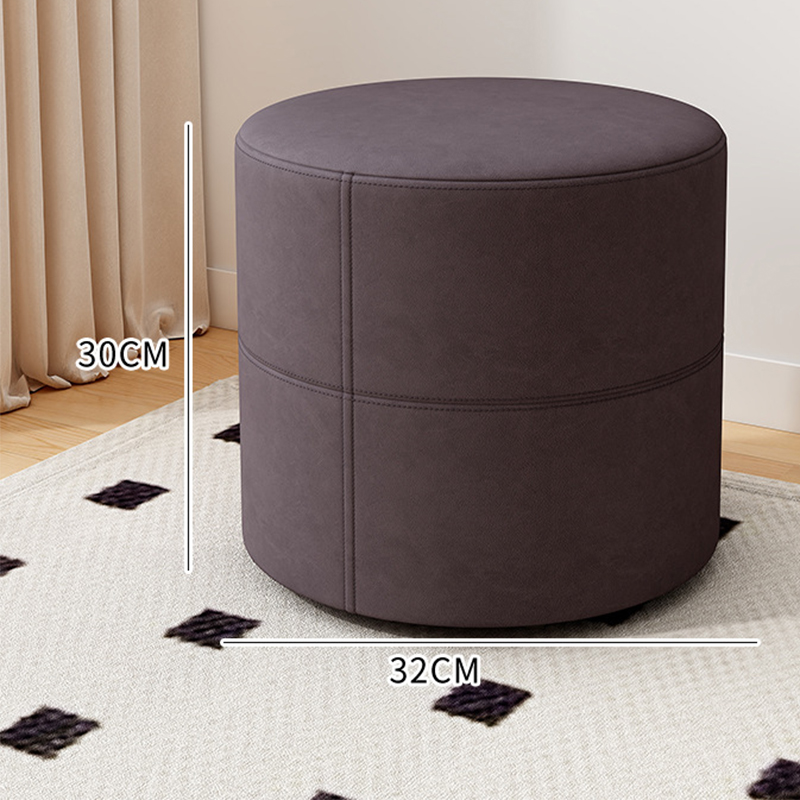 Dark brown color 30 high [minimalist cat scratching stool   solid wood frame]