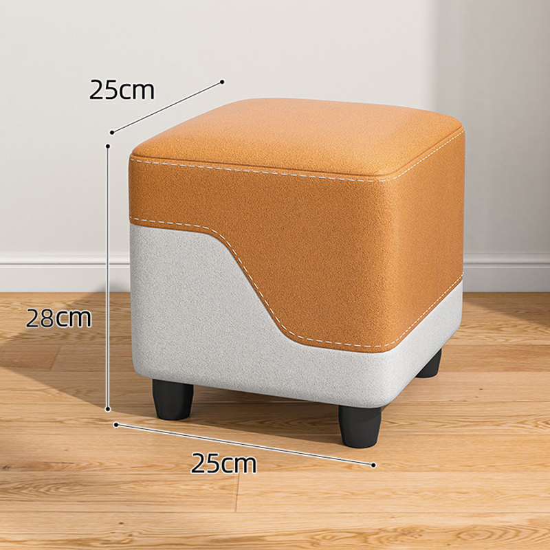 Orange and white splicing [height 28cm] technical cloth, recommended for children