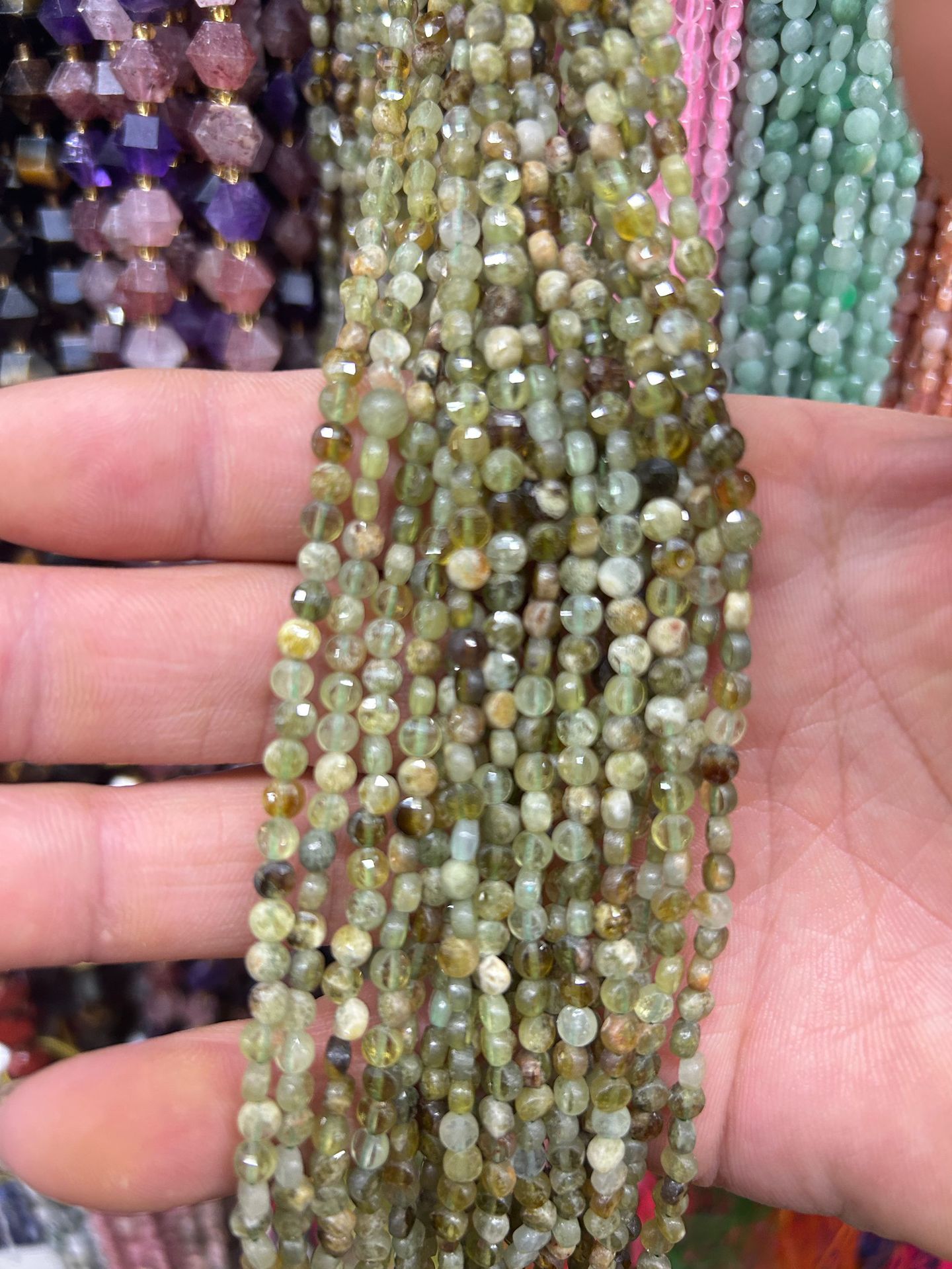 1:Green garnet