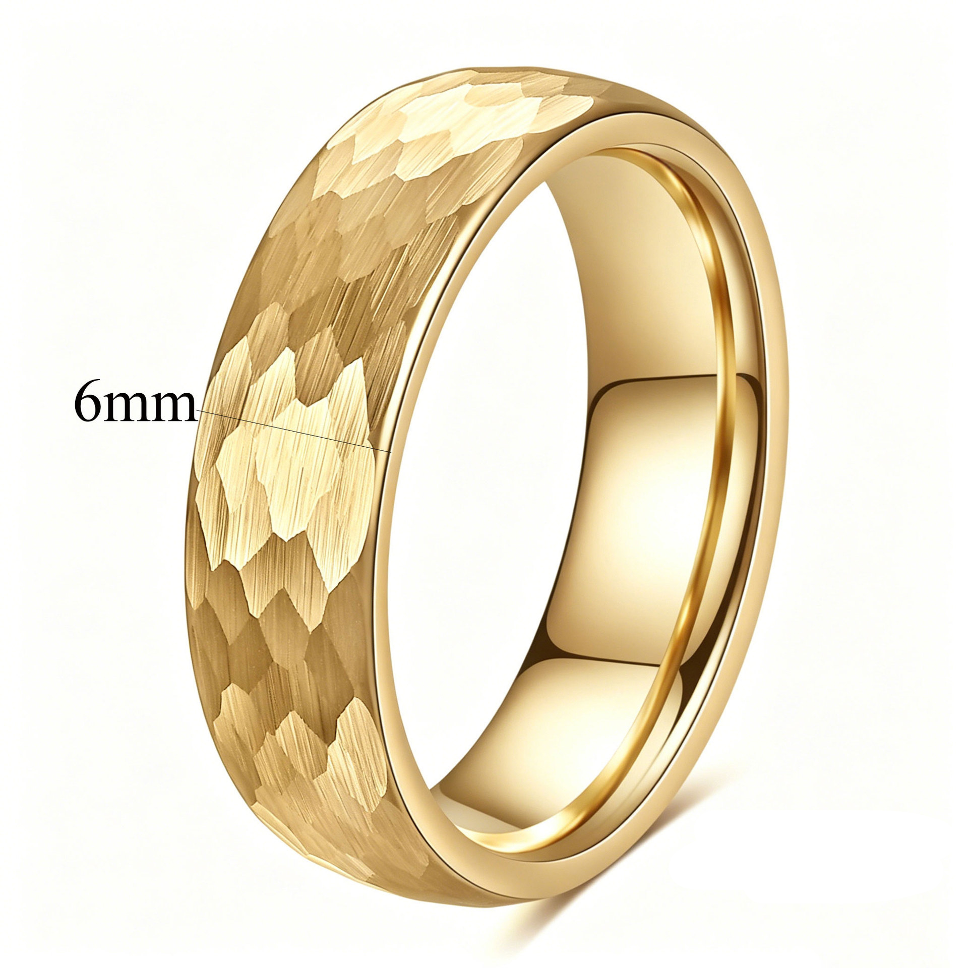 6mm gold US Size #6