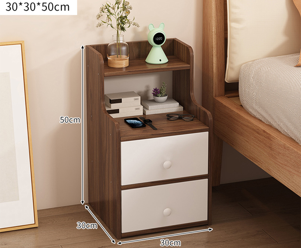 Big shirt walnut double draw 30*30*50