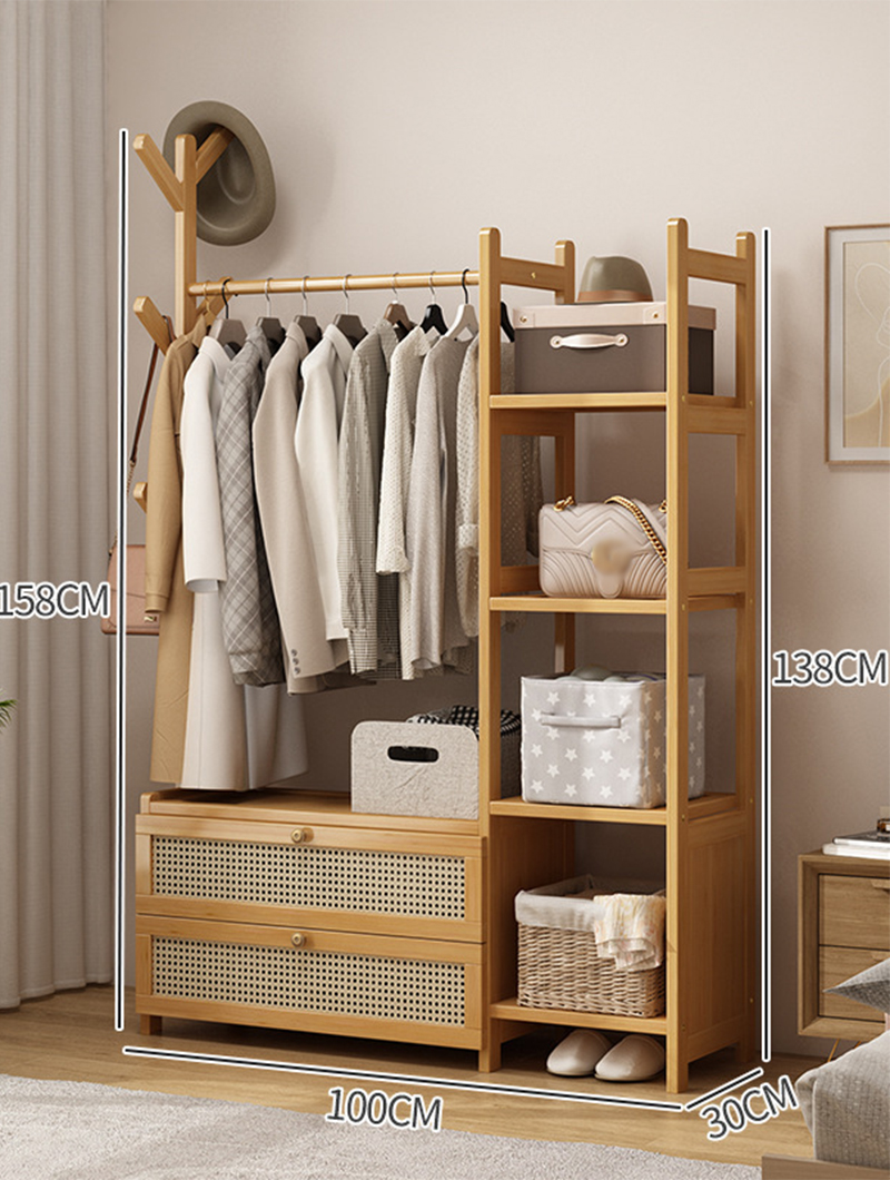 Original color-[plastic rattan with draw] 100 long