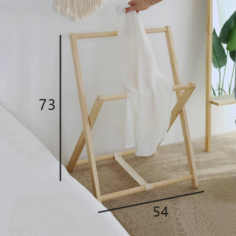 [large cloth strip] pine cross clothes hanger