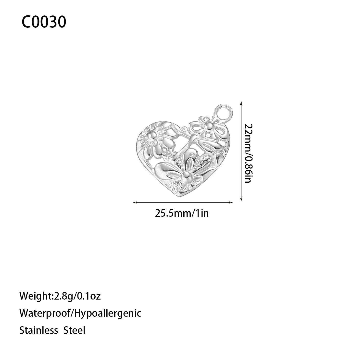 8:C0030 steel color
