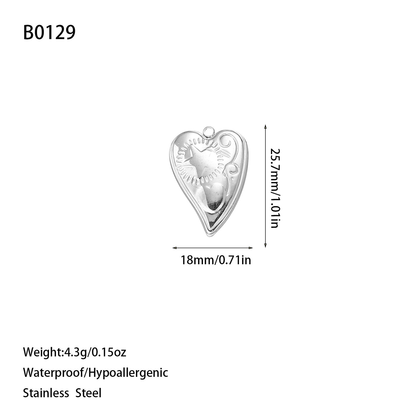 14:B0129 steel color
