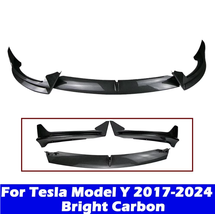 Modely front lip carbon pattern