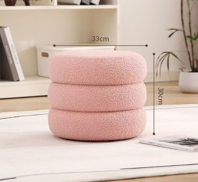 Pink. lambskin*three layers