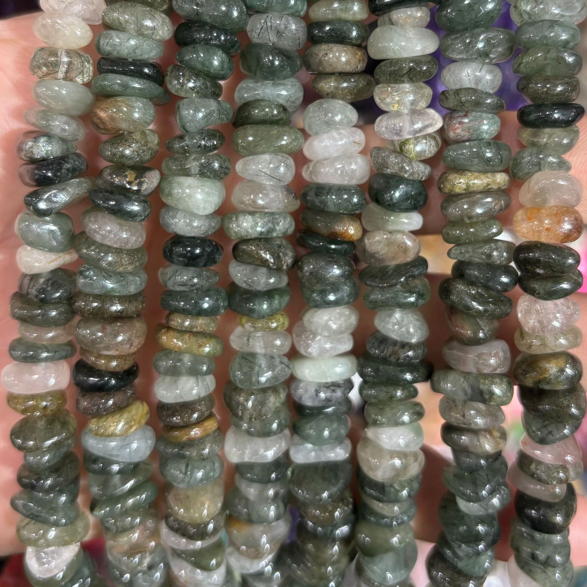 7:green Rutilated Quartz