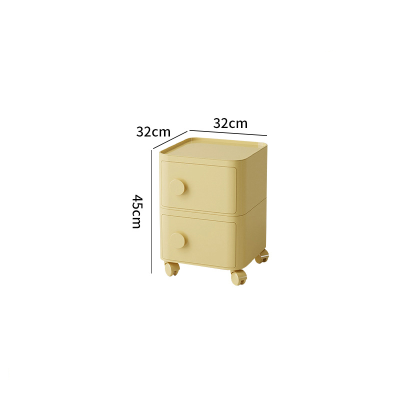 2-layer pulley with handle-tulip yellow