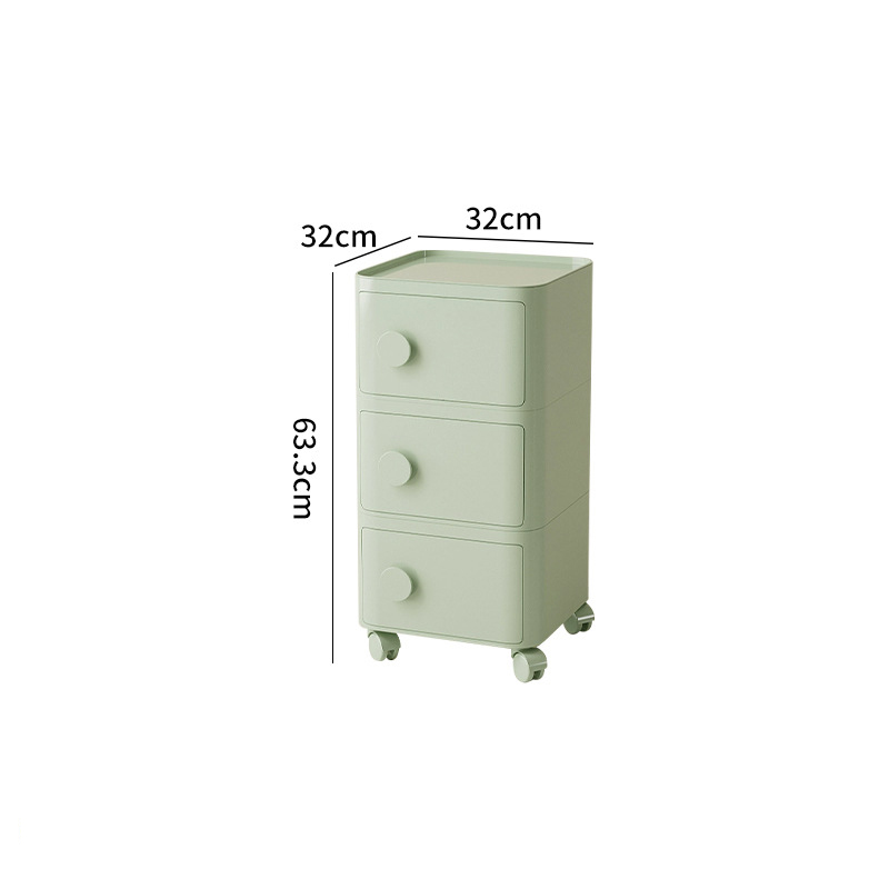 3-layer pulley with handle-matcha green