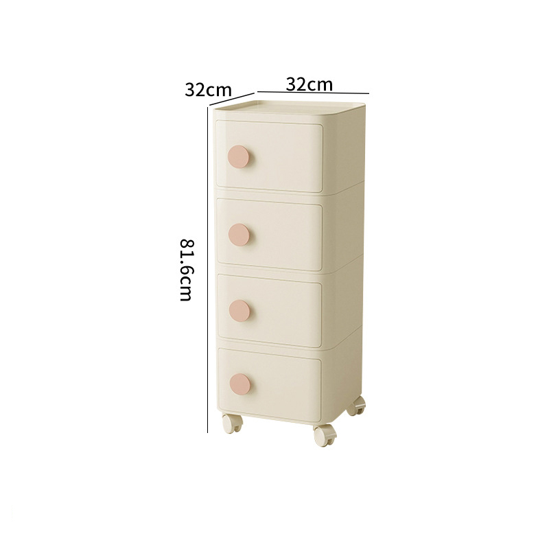 4-layer pulley with handle - off-white   dirty pink handle   off-white cover