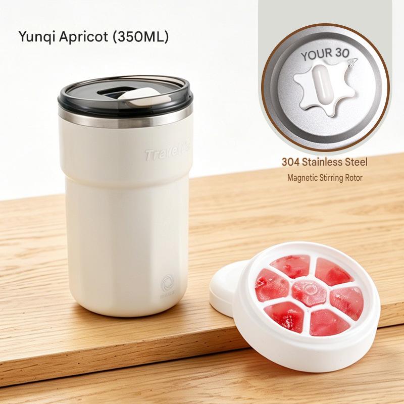 Apricot with ice tray