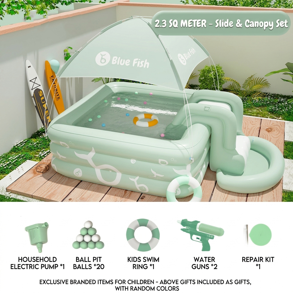 1.5*1.5m [sun protection shade   slide   deluxe toy edition]