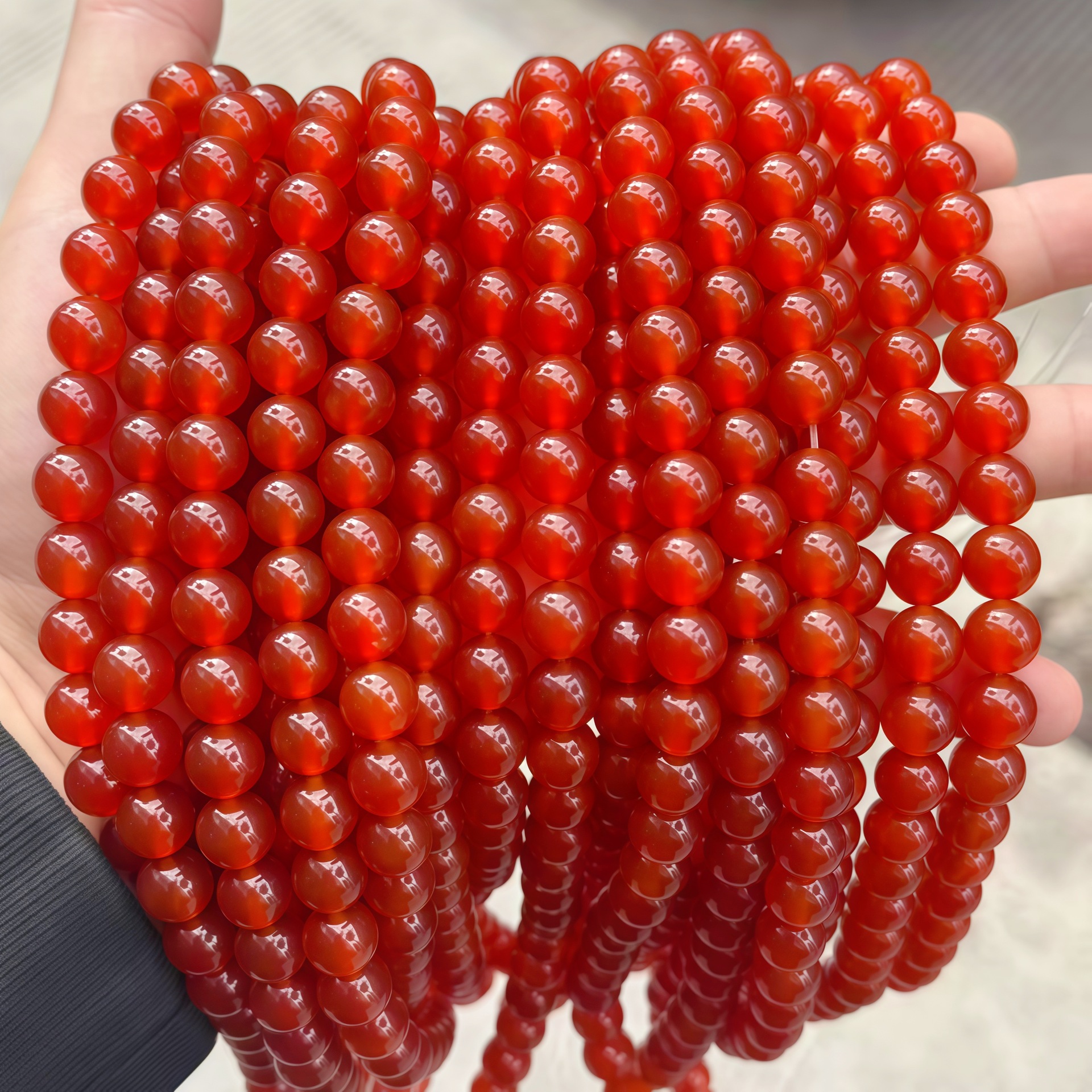 Ab grade agate 6mm/60pcs