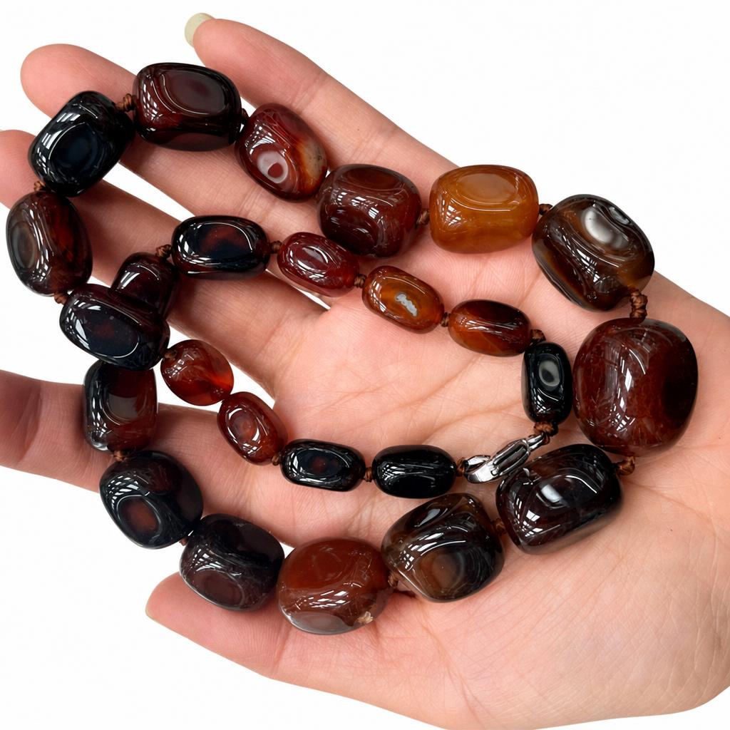 3:black red Agate