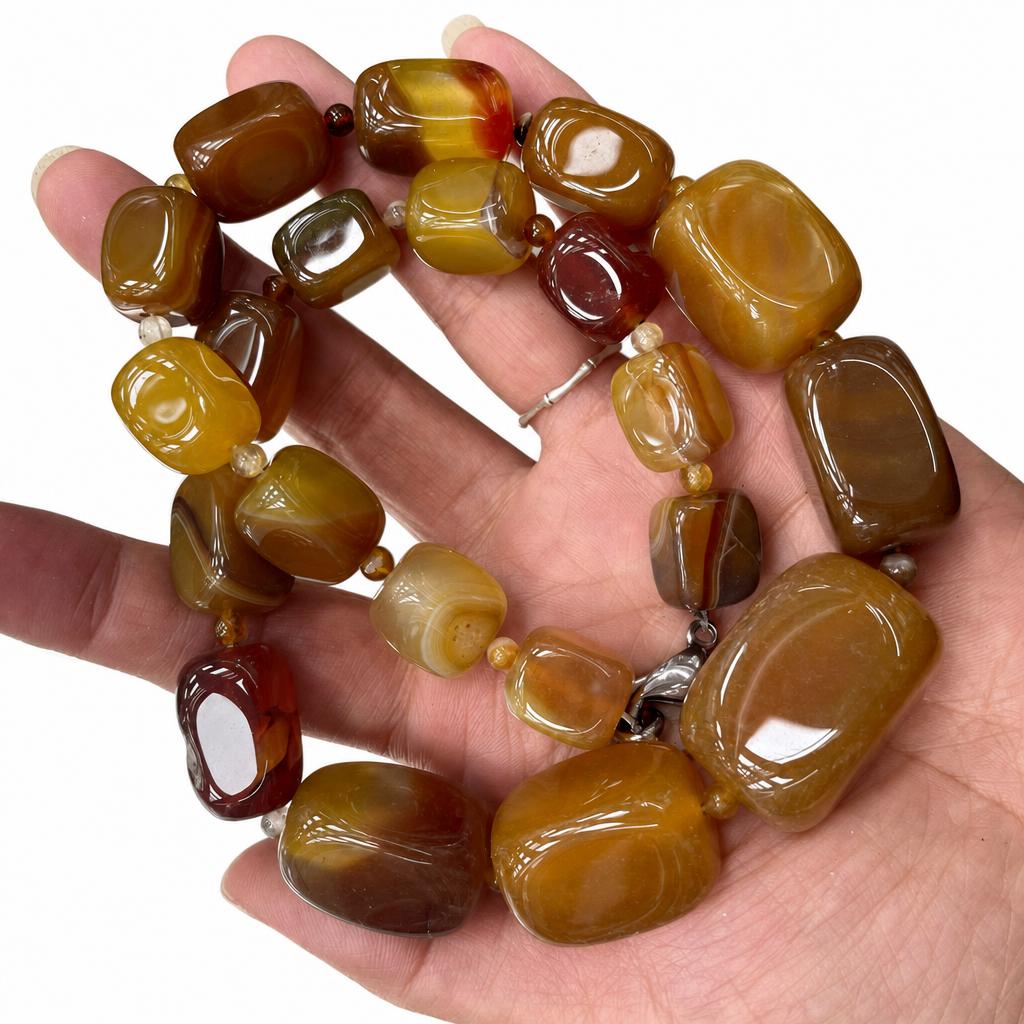 11 yellow agate