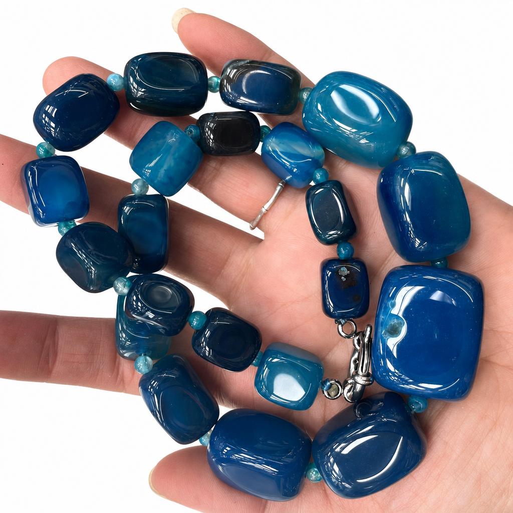 15:blauwe agaat