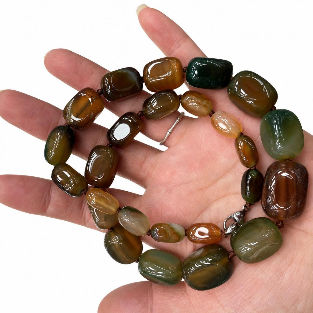 16:green coffee agate