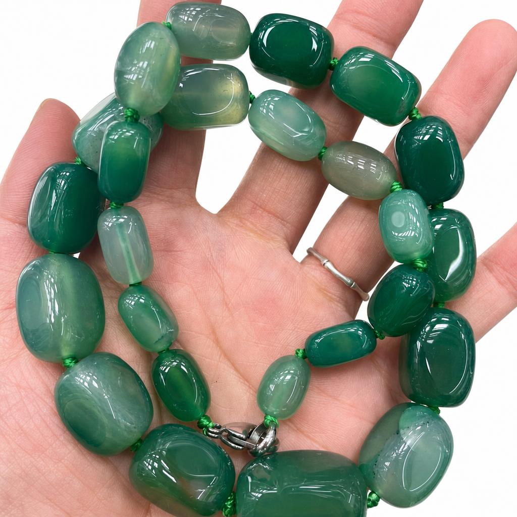 17:groene agaat